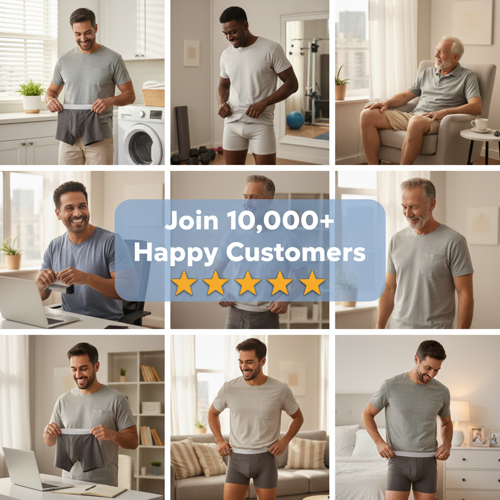 Leak Proof Nighttime Washable Incontinence Underwear